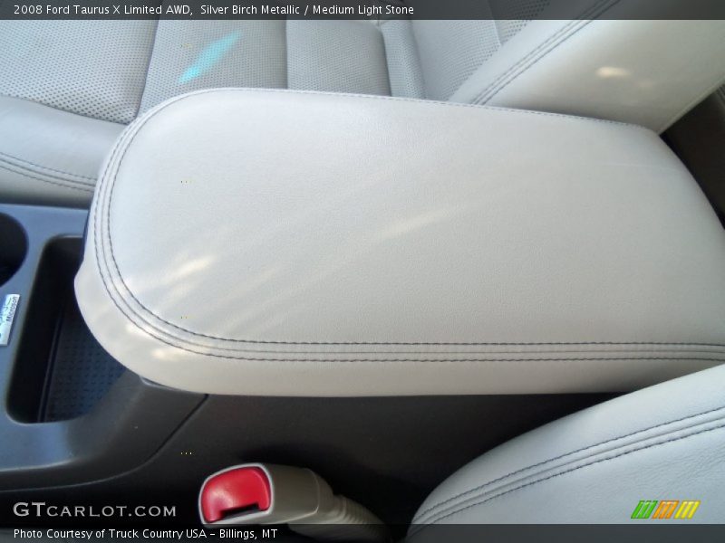 Silver Birch Metallic / Medium Light Stone 2008 Ford Taurus X Limited AWD