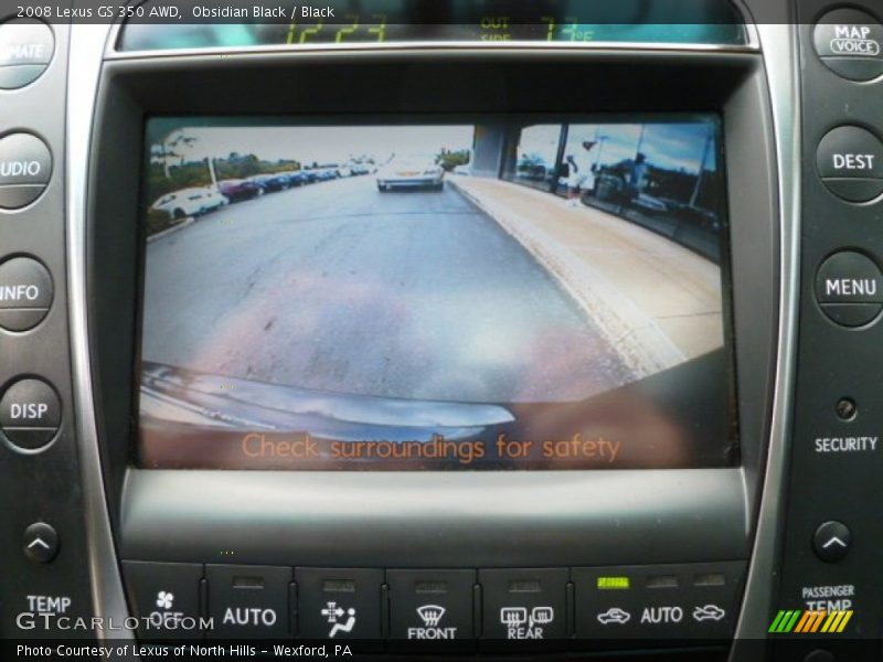 Obsidian Black / Black 2008 Lexus GS 350 AWD