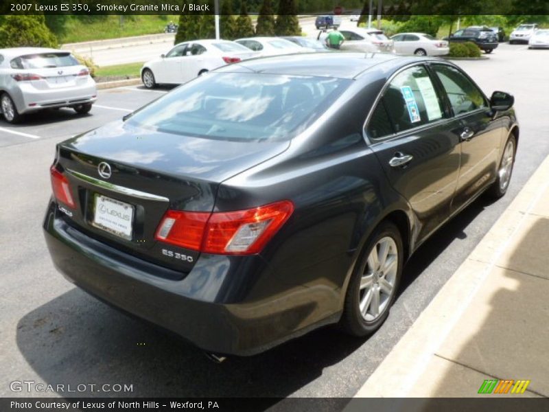 Smokey Granite Mica / Black 2007 Lexus ES 350