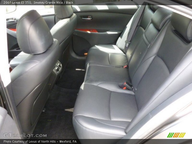 Smokey Granite Mica / Black 2007 Lexus ES 350