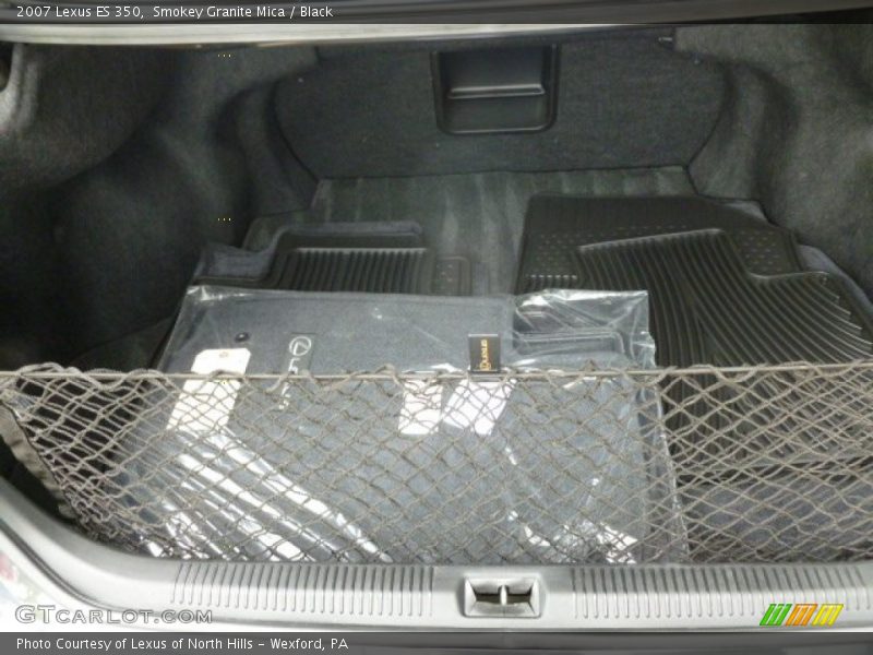 Smokey Granite Mica / Black 2007 Lexus ES 350