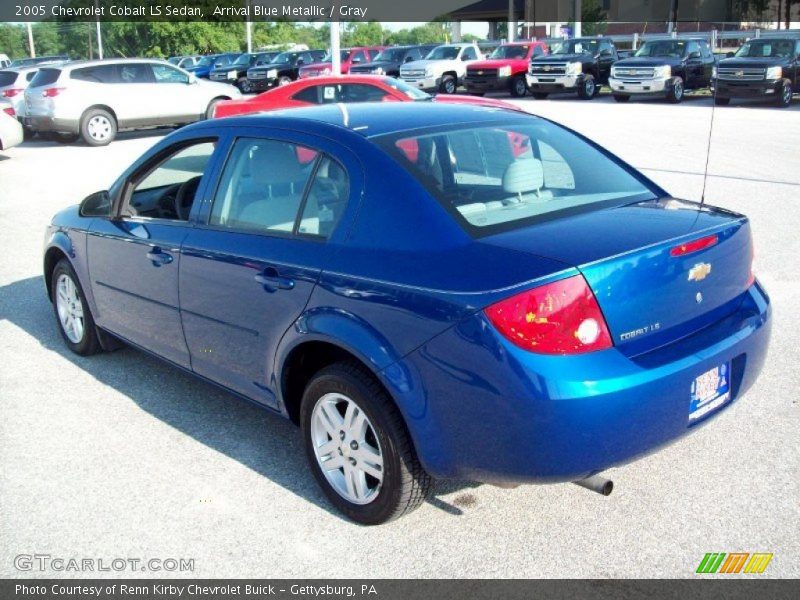 Arrival Blue Metallic / Gray 2005 Chevrolet Cobalt LS Sedan