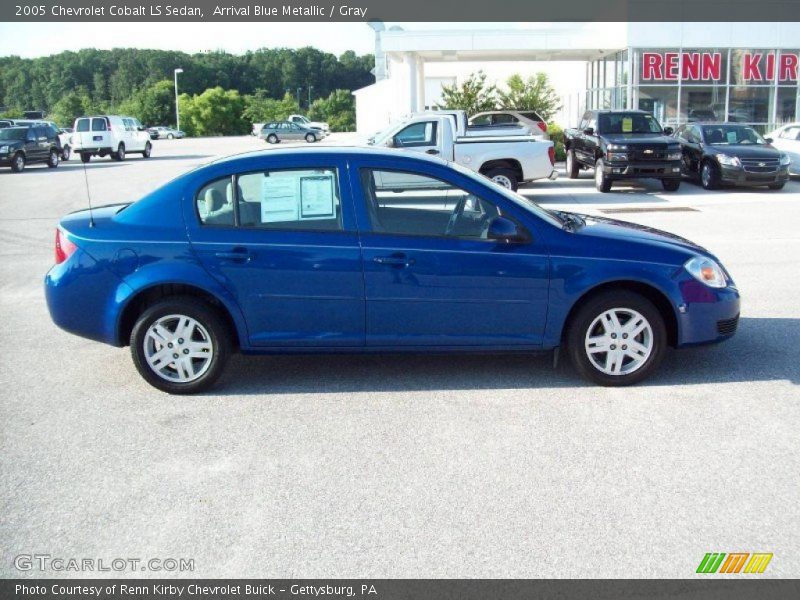 Arrival Blue Metallic / Gray 2005 Chevrolet Cobalt LS Sedan