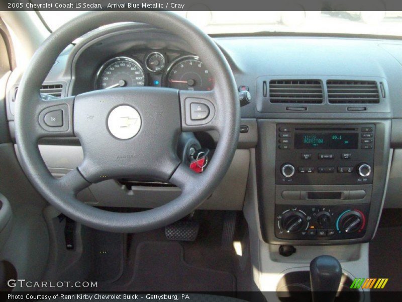 Arrival Blue Metallic / Gray 2005 Chevrolet Cobalt LS Sedan