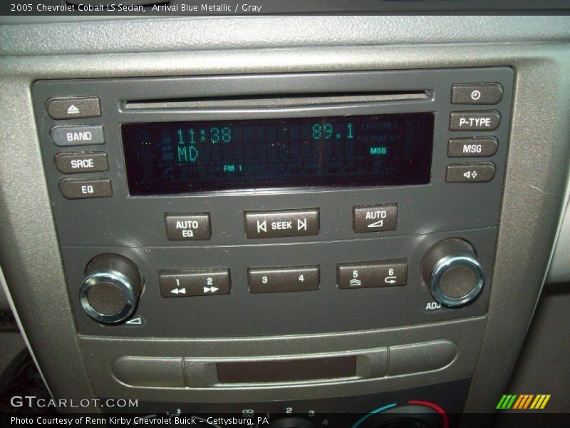 Arrival Blue Metallic / Gray 2005 Chevrolet Cobalt LS Sedan