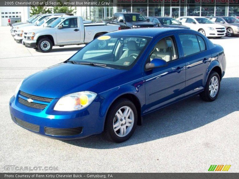 Arrival Blue Metallic / Gray 2005 Chevrolet Cobalt LS Sedan