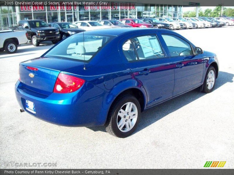 Arrival Blue Metallic / Gray 2005 Chevrolet Cobalt LS Sedan