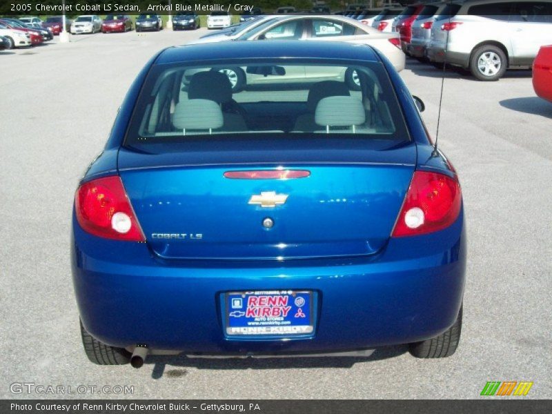 Arrival Blue Metallic / Gray 2005 Chevrolet Cobalt LS Sedan