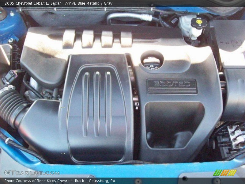 Arrival Blue Metallic / Gray 2005 Chevrolet Cobalt LS Sedan