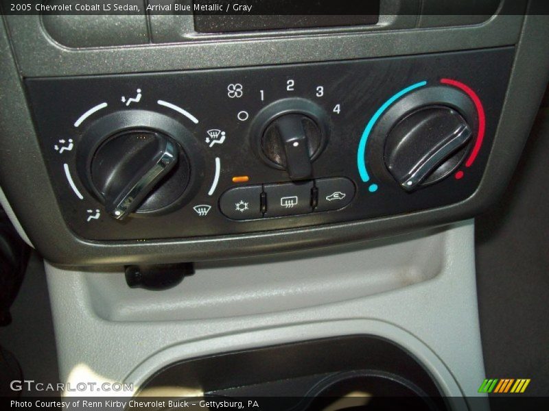 Arrival Blue Metallic / Gray 2005 Chevrolet Cobalt LS Sedan