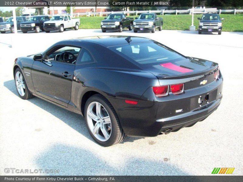 Carbon Flash Metallic / Jet Black 2012 Chevrolet Camaro LT 45th Anniversary Edition Coupe