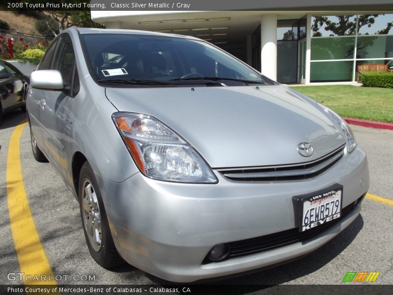 Classic Silver Metallic / Gray 2008 Toyota Prius Hybrid Touring