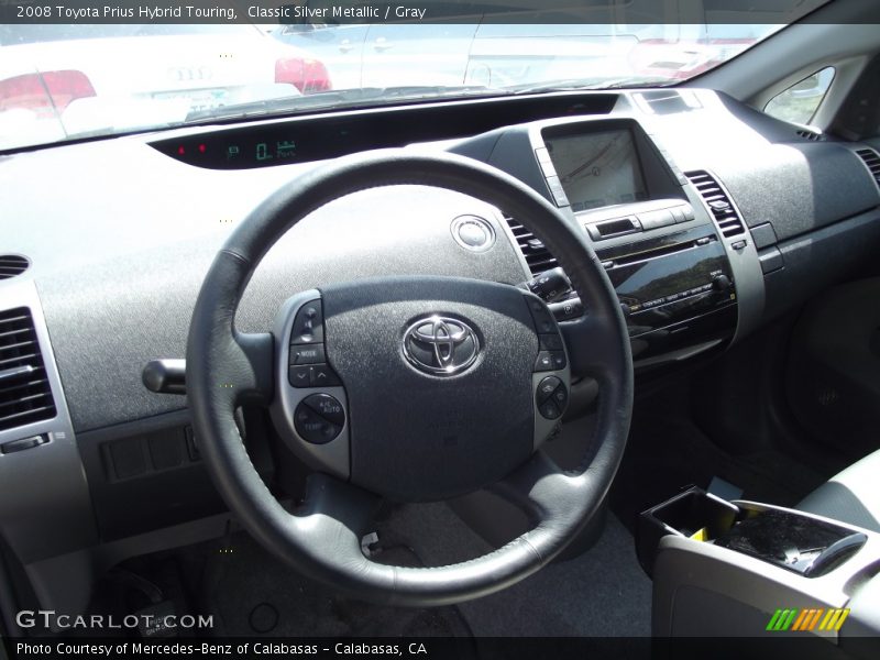 Classic Silver Metallic / Gray 2008 Toyota Prius Hybrid Touring