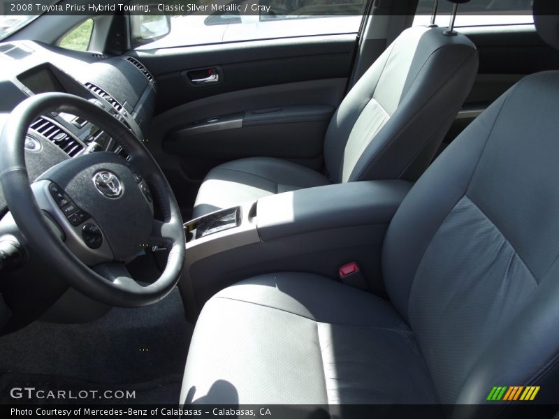 Classic Silver Metallic / Gray 2008 Toyota Prius Hybrid Touring