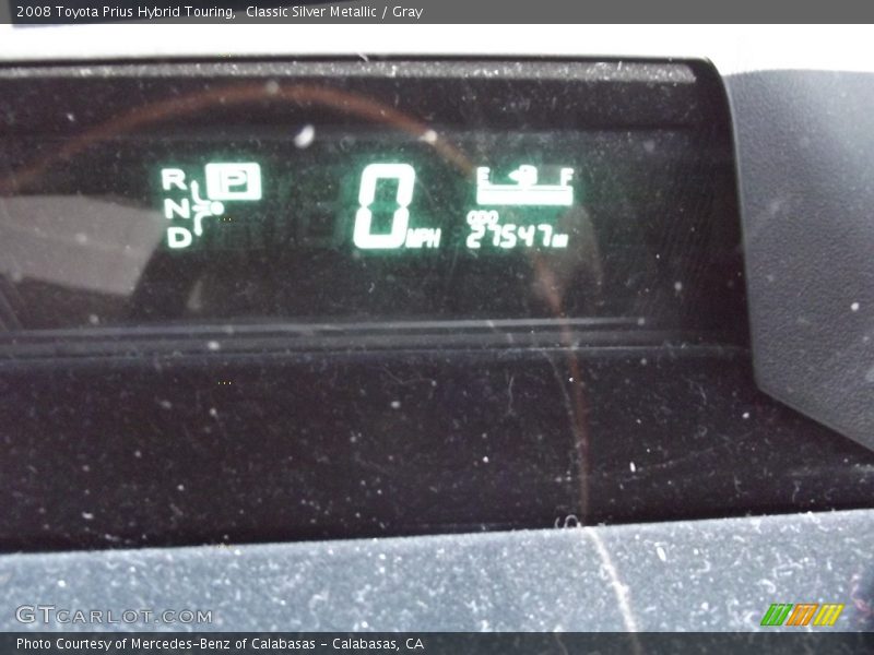 Classic Silver Metallic / Gray 2008 Toyota Prius Hybrid Touring