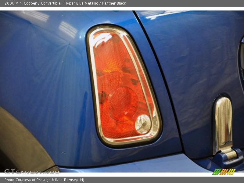 Hyper Blue Metallic / Panther Black 2006 Mini Cooper S Convertible