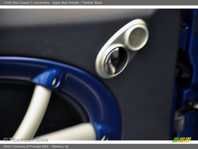 Hyper Blue Metallic / Panther Black 2006 Mini Cooper S Convertible