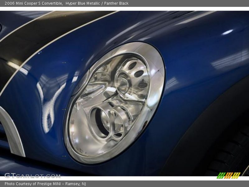 Hyper Blue Metallic / Panther Black 2006 Mini Cooper S Convertible