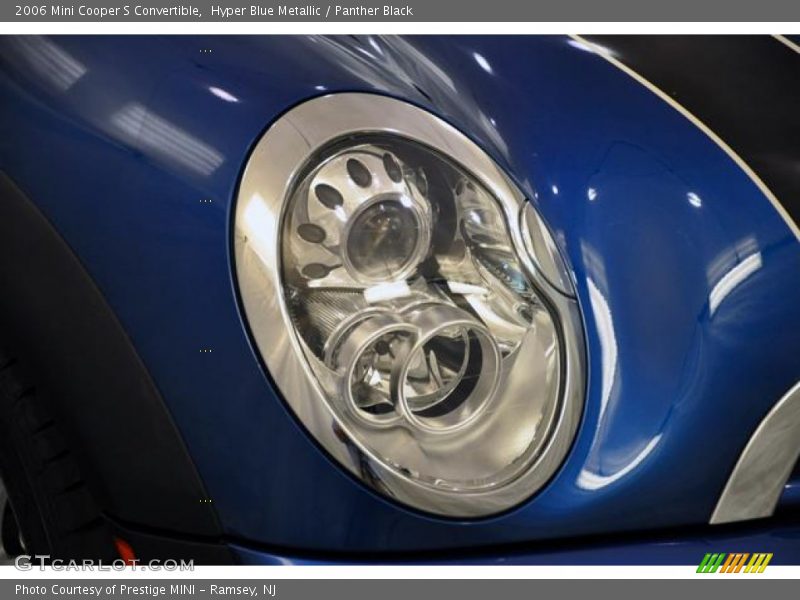Hyper Blue Metallic / Panther Black 2006 Mini Cooper S Convertible
