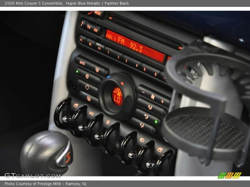Hyper Blue Metallic / Panther Black 2006 Mini Cooper S Convertible