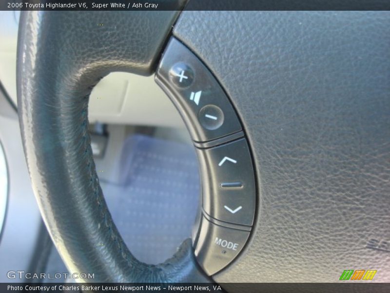 Super White / Ash Gray 2006 Toyota Highlander V6