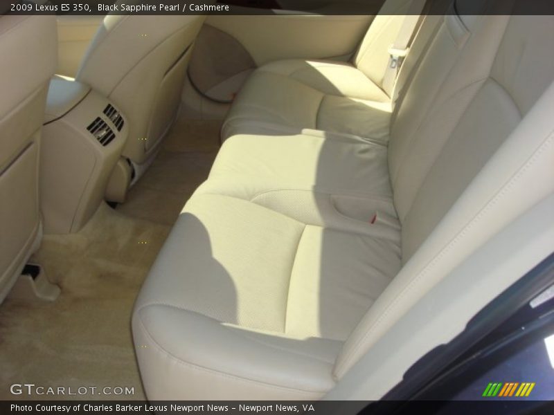 Black Sapphire Pearl / Cashmere 2009 Lexus ES 350