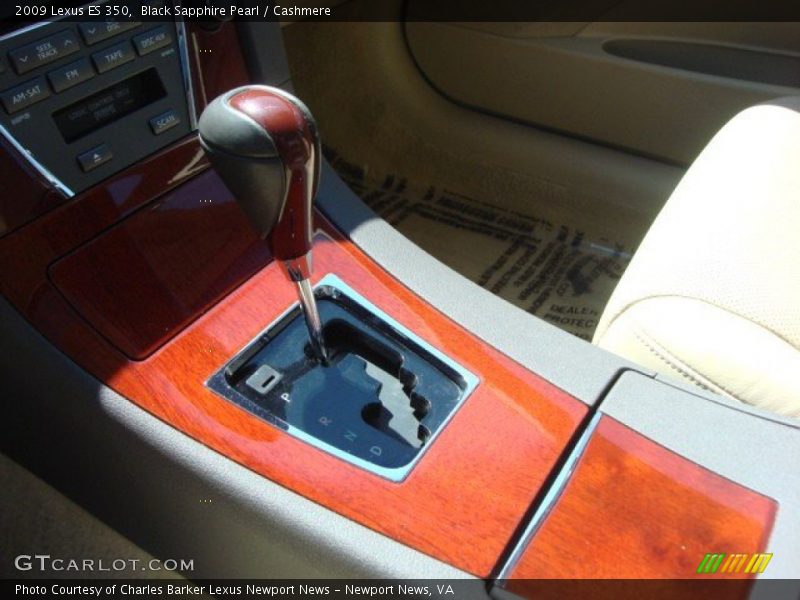 Black Sapphire Pearl / Cashmere 2009 Lexus ES 350