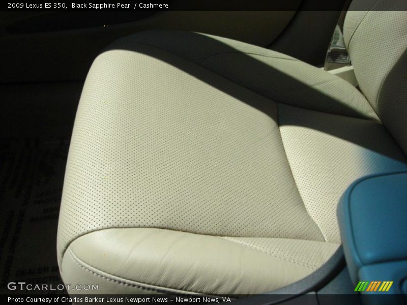 Black Sapphire Pearl / Cashmere 2009 Lexus ES 350