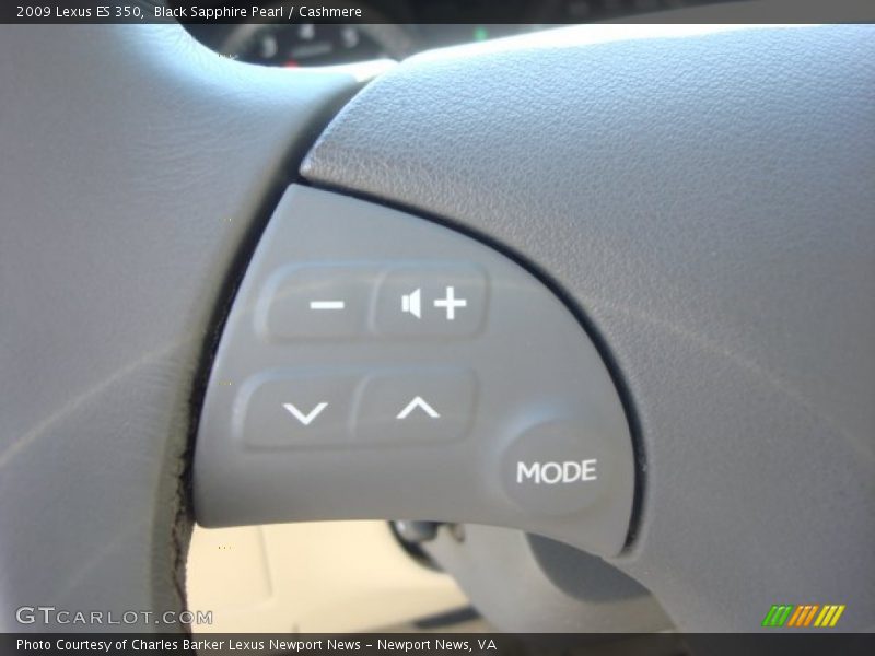 Black Sapphire Pearl / Cashmere 2009 Lexus ES 350