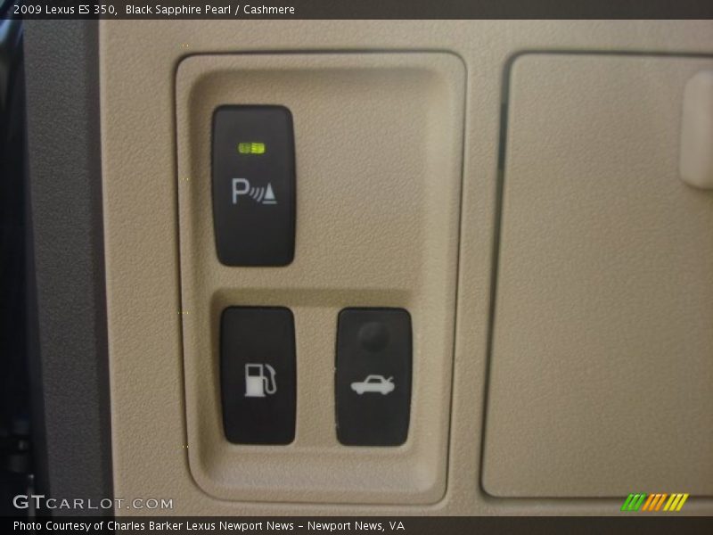Black Sapphire Pearl / Cashmere 2009 Lexus ES 350