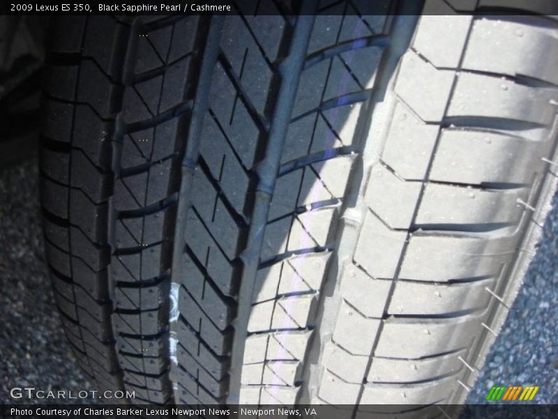 Black Sapphire Pearl / Cashmere 2009 Lexus ES 350