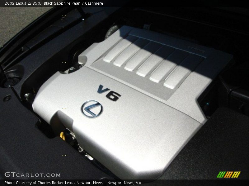 Black Sapphire Pearl / Cashmere 2009 Lexus ES 350