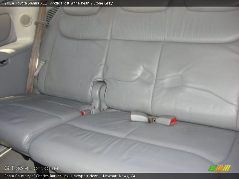 Arctic Frost White Pearl / Stone Gray 2004 Toyota Sienna XLE