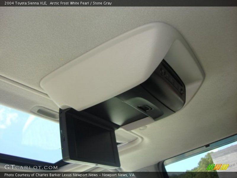 Arctic Frost White Pearl / Stone Gray 2004 Toyota Sienna XLE