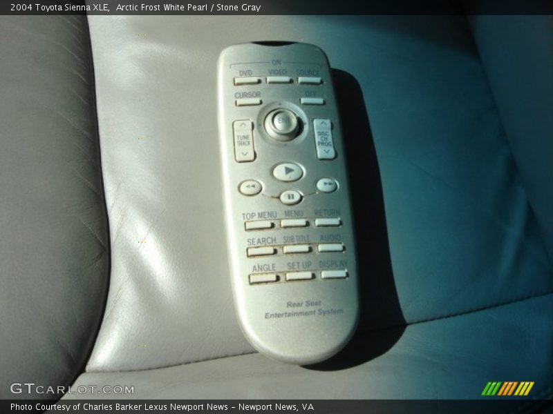 Arctic Frost White Pearl / Stone Gray 2004 Toyota Sienna XLE