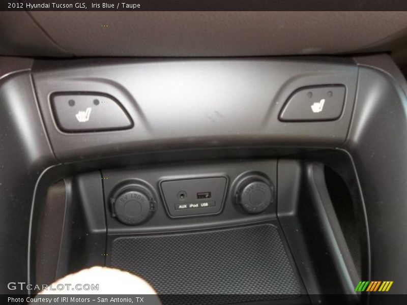 Iris Blue / Taupe 2012 Hyundai Tucson GLS