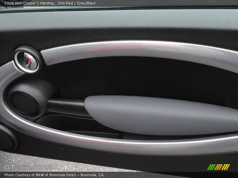 Chili Red / Grey/Black 2008 Mini Cooper S Hardtop