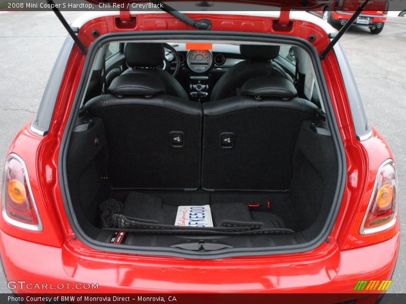 Chili Red / Grey/Black 2008 Mini Cooper S Hardtop