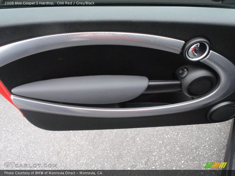 Chili Red / Grey/Black 2008 Mini Cooper S Hardtop