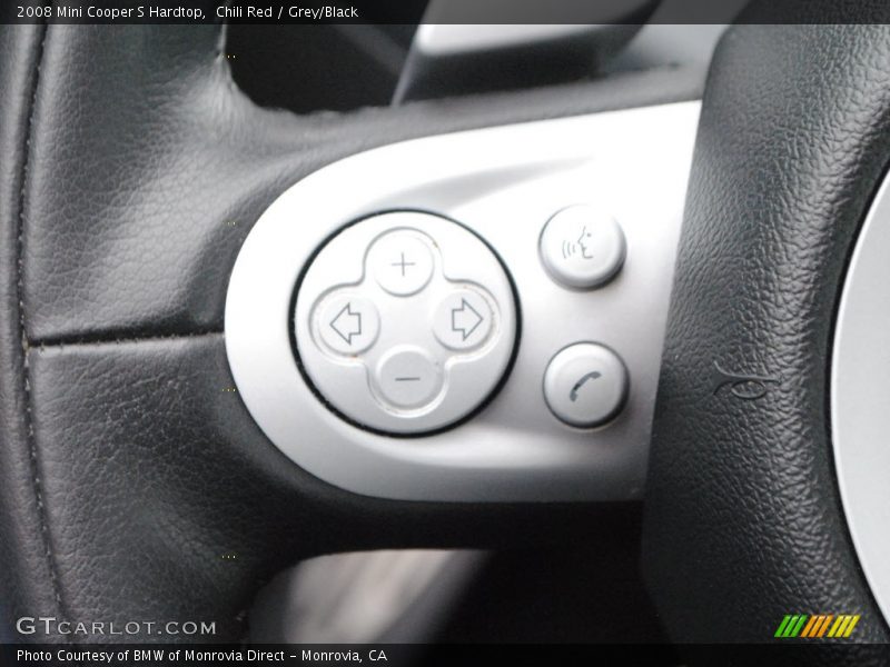 Chili Red / Grey/Black 2008 Mini Cooper S Hardtop