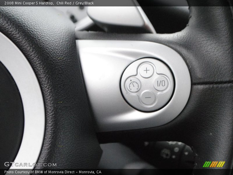 Chili Red / Grey/Black 2008 Mini Cooper S Hardtop