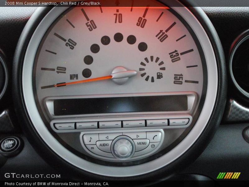 Chili Red / Grey/Black 2008 Mini Cooper S Hardtop