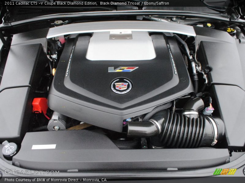  2011 CTS -V Coupe Black Diamond Edition Engine - 6.2 Liter Supercharged OHV 16-Valve V8