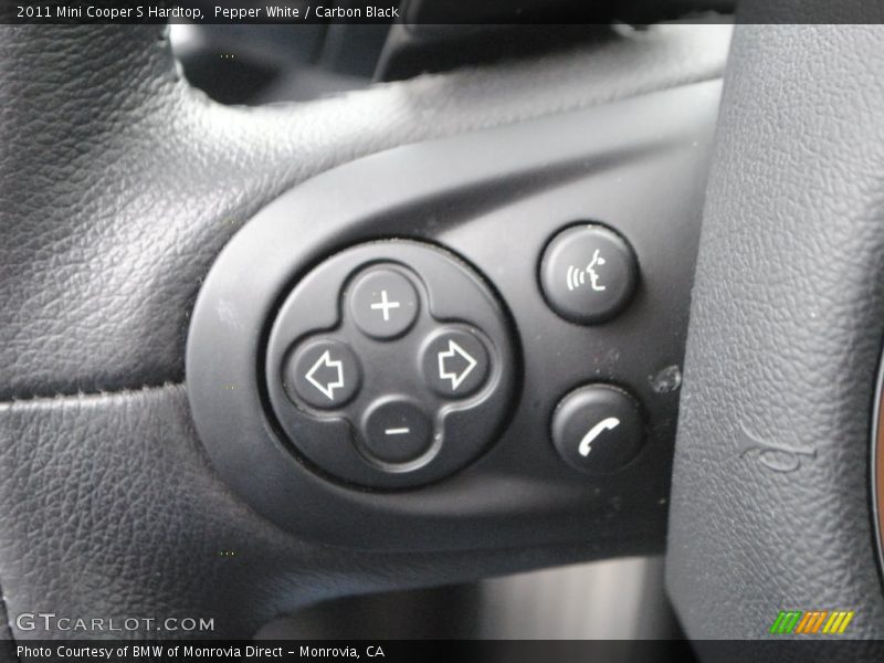 Controls of 2011 Cooper S Hardtop