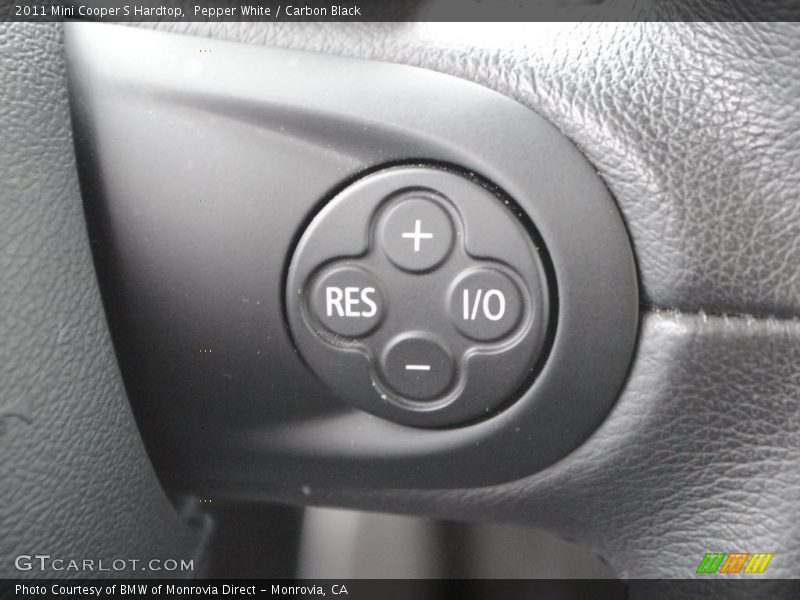 Controls of 2011 Cooper S Hardtop