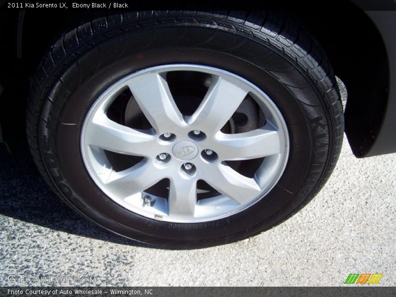 Ebony Black / Black 2011 Kia Sorento LX