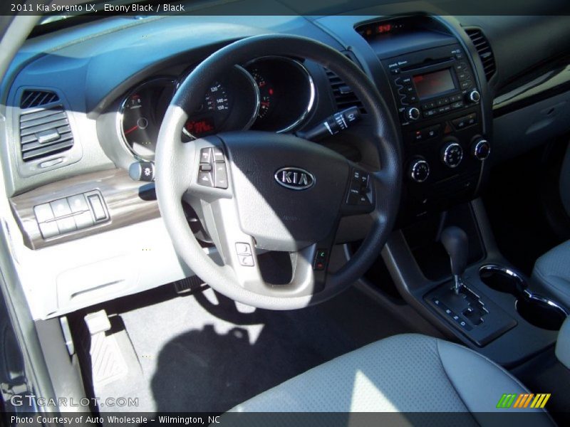 Ebony Black / Black 2011 Kia Sorento LX