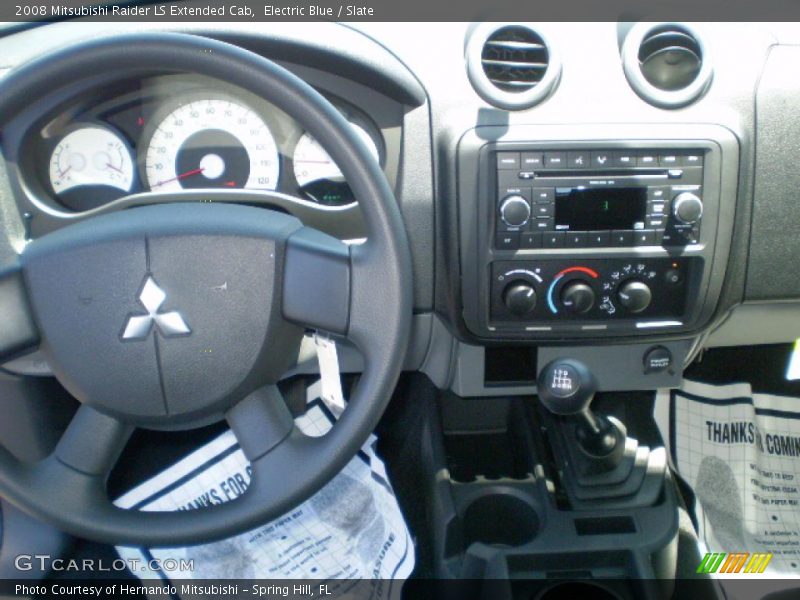 Electric Blue / Slate 2008 Mitsubishi Raider LS Extended Cab