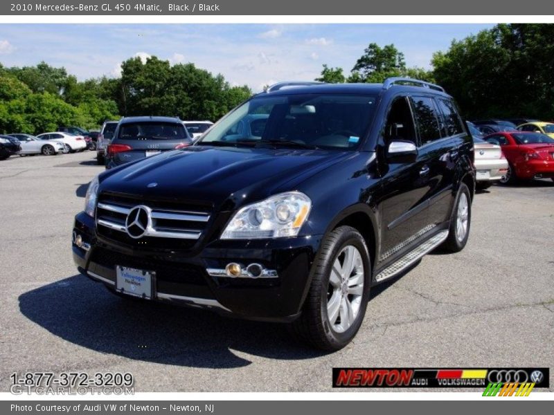 Black / Black 2010 Mercedes-Benz GL 450 4Matic