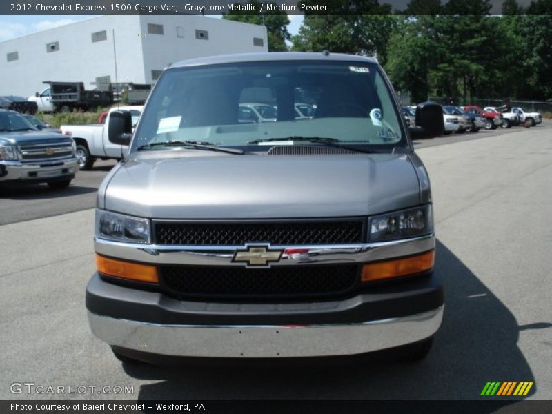 Graystone Metallic / Medium Pewter 2012 Chevrolet Express 1500 Cargo Van